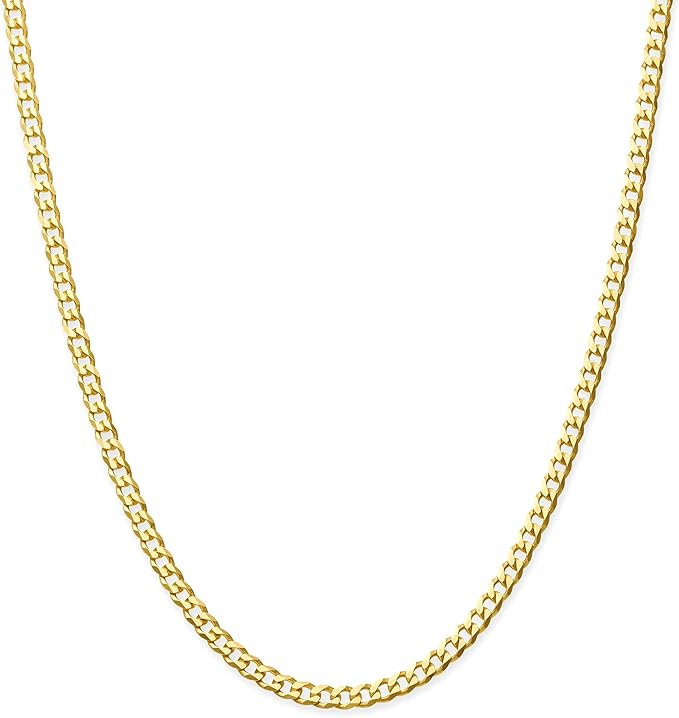 CURB CHAIN 14K GOLD 2.5MM