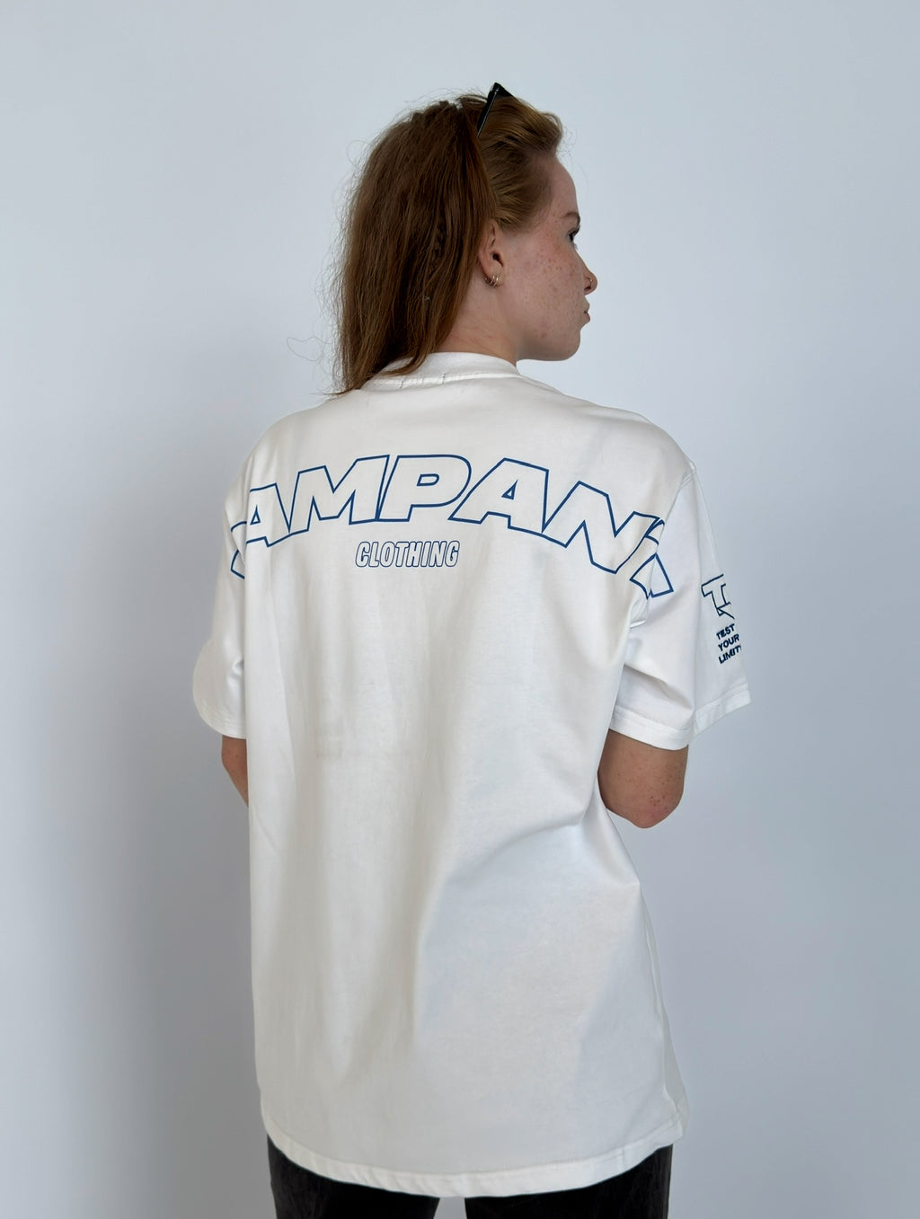 TYL TEE WHITE - EMBROIDERED