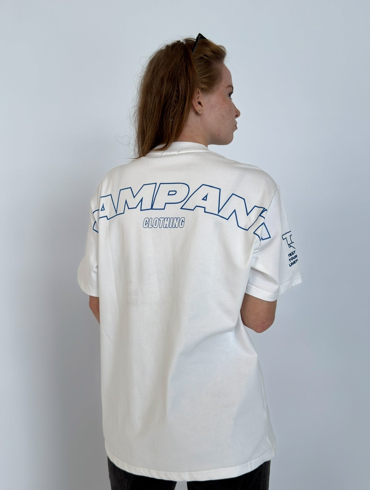 TYL TEE WHITE - EMBROIDERED