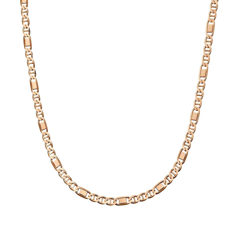 14k Rose Gold Valentino Mariner Chain