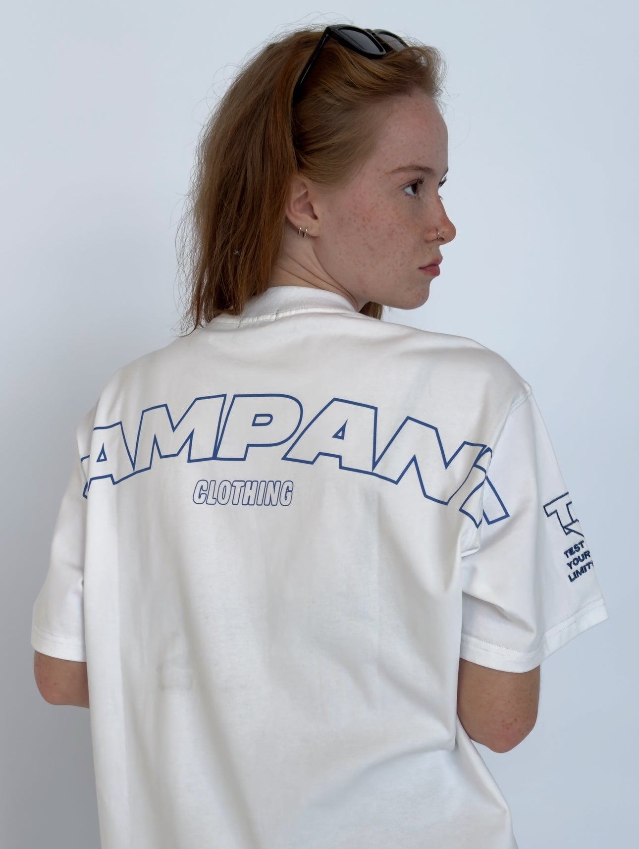 TYL TEE WHITE - EMBROIDERED
